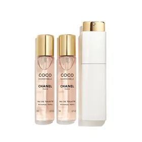 Naiste parfüümi komplekt Chanel Twist & Spray Coco Mademoiselle 3 Tükid, osad