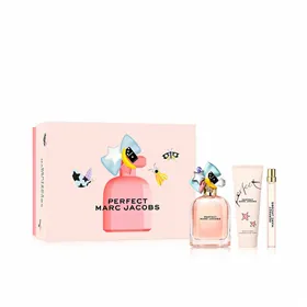 Naiste parfüümi komplekt Marc Jacobs PERFECT EDP 3 Tükid, osad