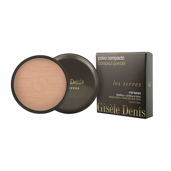 Kompaktpuudrid Gisèle Denis Les Terres Nº 03 Sahara 15 g