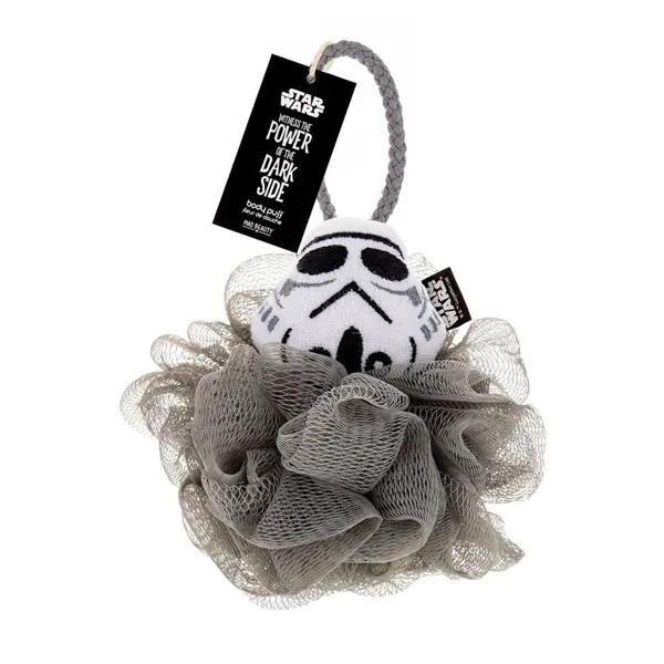 Body Sponge Mad Beauty Star Wars Dark Side White Grey