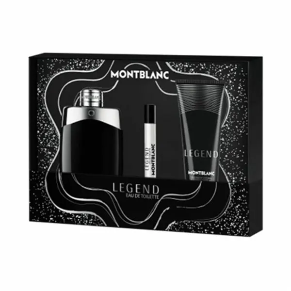 Мужской парфюмерный набор Montblanc EDT 3 Предметы