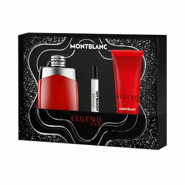 Мужской парфюмерный набор Montblanc EDP 3 Предметы