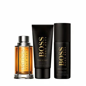 Meeste parfüümi komplekt Hugo Boss THE SCENT EDT 3 Tükid, osad
