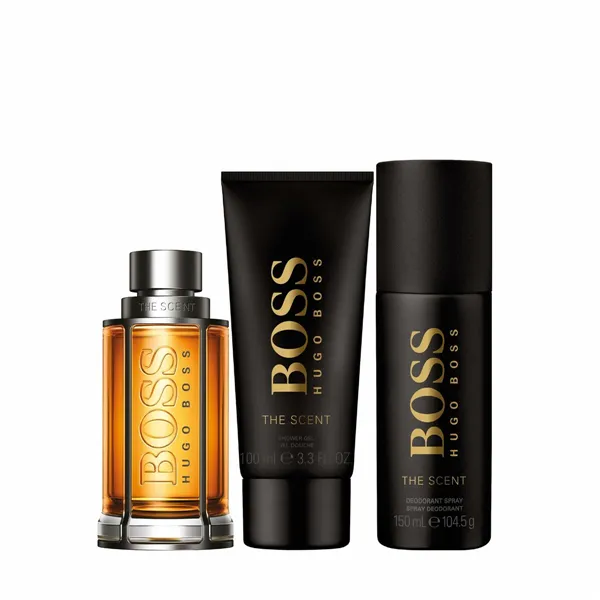Мужской парфюмерный набор Hugo Boss THE SCENT EDT 3 Предметы