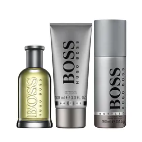 Meeste parfüümi komplekt Hugo Boss Bottled No 6 3 Tükid, osad