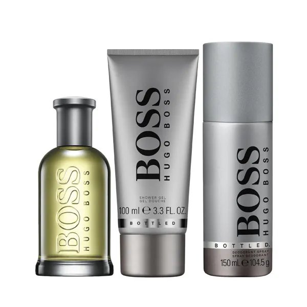 Meeste parfüümi komplekt Hugo Boss Bottled No 6 3 Tükid, osad