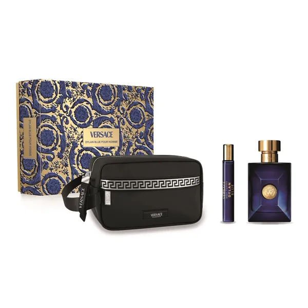 Meeste parfüümi komplekt Versace Dylan Blue EDT 3 Tükid, osad