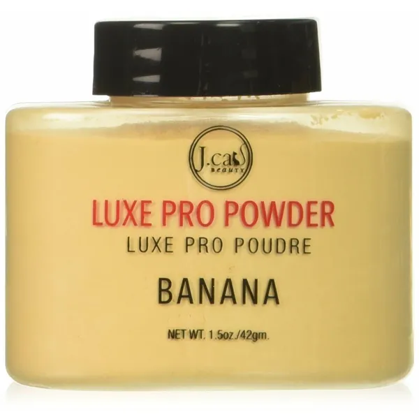 Make-up Fixing Powders J.Cat LUXE PRO POWDER BANANA 42 g