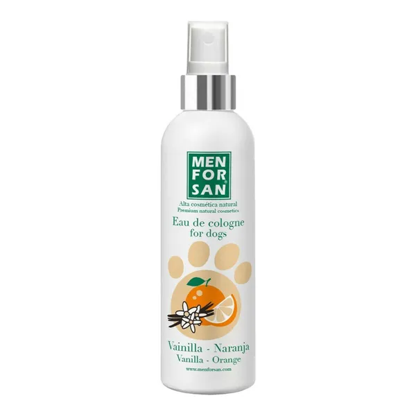 Eau de odekolonas Menforsan Oranžinė Pagardinta vanile 125 ml Šuo