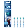 Asenduspea Oral-B EB10 4 FFS FROZEN II Sinine/Valge 4 Ühikut