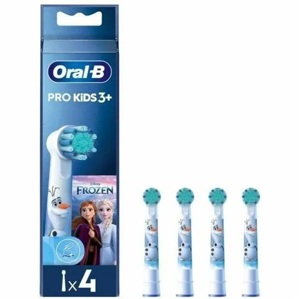 Asenduspea Oral-B EB10 4 FFS FROZEN II Sinine/Valge 4 Ühikut