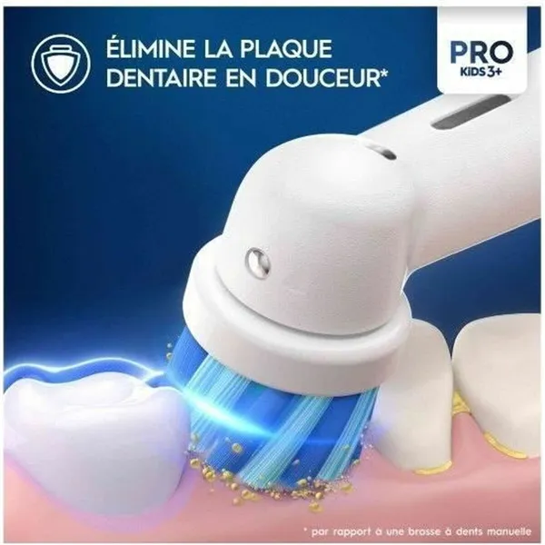 Asenduspea Oral-B EB10 4 FFS FROZEN II Sinine/Valge 4 Ühikut