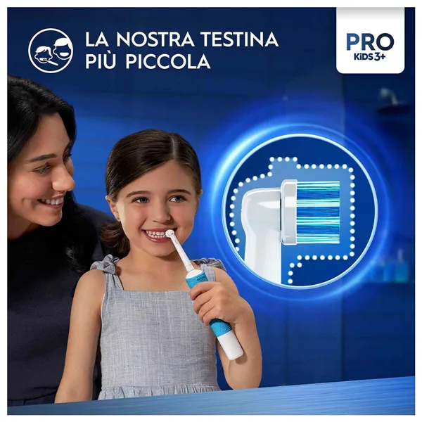 Asenduspea Oral-B EB10 4 FFS FROZEN II Sinine/Valge 4 Ühikut