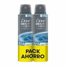 Spray Deodorant Dove men clean confort 150 ml Fresh Men 2 Pieces (2 Units)