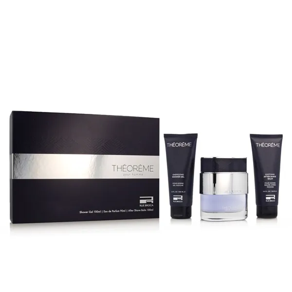 Мужской парфюмерный набор Rue Broca Théorème Pour Homme EDP 3 Предметы