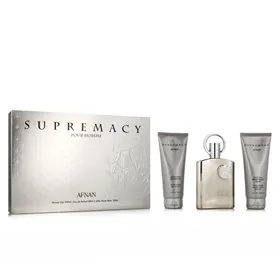 Meeste parfüümi komplekt Afnan Supremacy Silver EDP 3 Tükid, osad