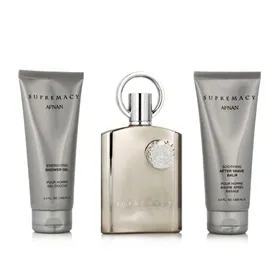 Meeste parfüümi komplekt Afnan Supremacy Silver EDP 3 Tükid, osad