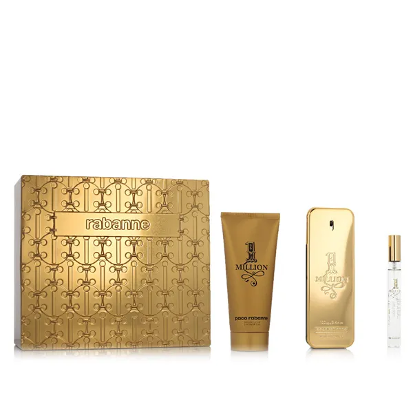 Мужской парфюмерный набор Paco Rabanne 1 Million EDT 3 Предметы