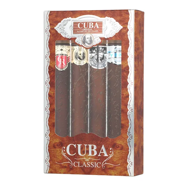 Мужской парфюмерный набор Cuba EDT Classic 4 Предметы