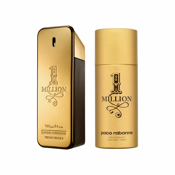 Мужской парфюмерный набор Paco Rabanne 1 Million EDT EDT 2 Предметы