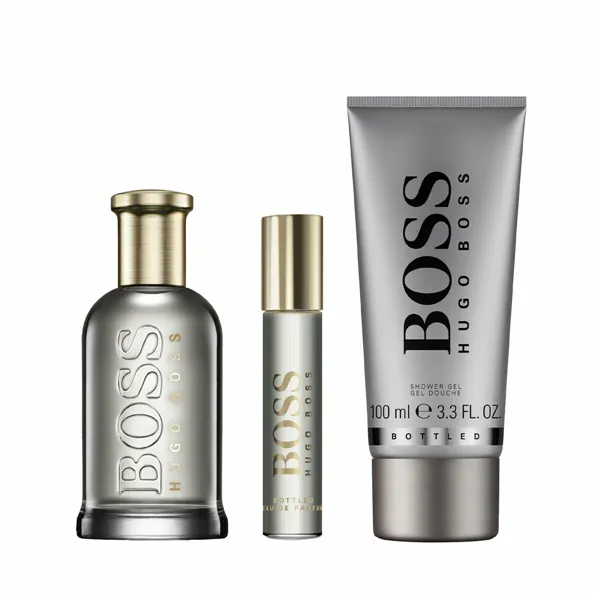 Мужской парфюмерный набор Hugo Boss EDP Boss Bottled 3 Предметы