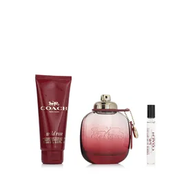 Naiste parfüümi komplekt Coach Wild Rose EDP 3 Tükid, osad