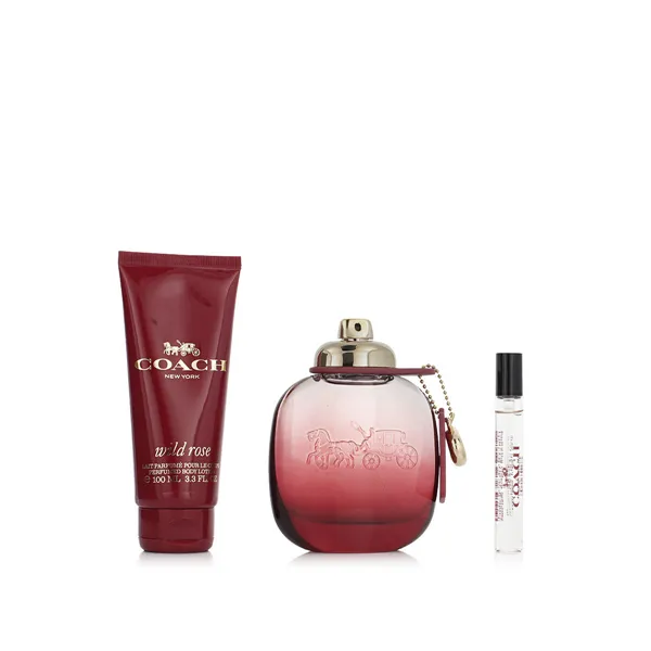 Женский парфюмерный набор Coach Wild Rose EDP 3 Предметы