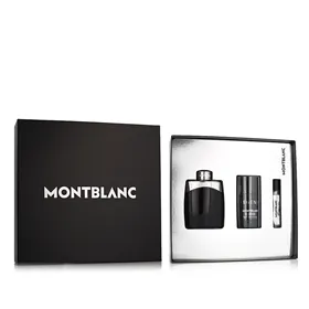Meeste parfüümi komplekt Montblanc Legend EDT 3 Tükid, osad