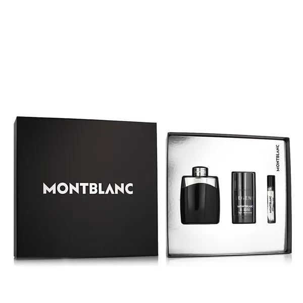 Мужской парфюмерный набор Montblanc Legend EDT 3 Предметы