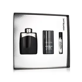 Meeste parfüümi komplekt Montblanc Legend EDT 3 Tükid, osad