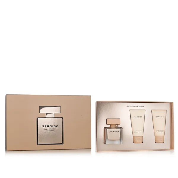 Женский парфюмерный набор Narciso Rodriguez Narciso Poudrée EDP 3 Предметы