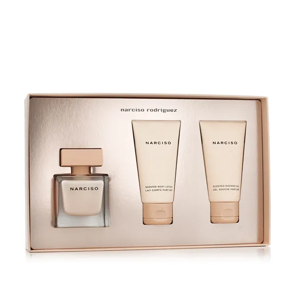Женский парфюмерный набор Narciso Rodriguez Narciso Poudrée EDP 3 Предметы