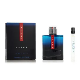 Naiste parfüümi komplekt Prada Luna Rossa Ocean EDT 2 Tükid, osad