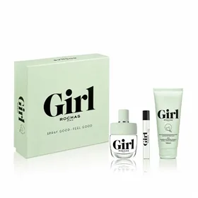Naiste parfüümi komplekt Rochas Girl EDT 3 Tükid, osad
