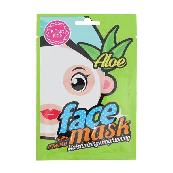 Sejas maska Bling Pop Moisturizing & Brightening 20 ml 1 gb.
