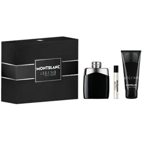 Meeste parfüümi komplekt Montblanc Legend 3 Tükid, osad