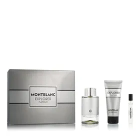 Meeste parfüümi komplekt Montblanc Explorer Platinum EDP 3 Tükid, osad