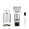 Мужской парфюмерный набор Montblanc Explorer Platinum EDP 3 Предметы
