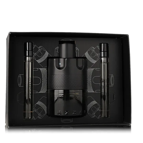 Мужской парфюмерный набор Azzaro The Most Wanted Intense EDT 3 Предметы