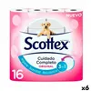 Toilet Roll Scottex Original White 16 Pieces (6 Units)