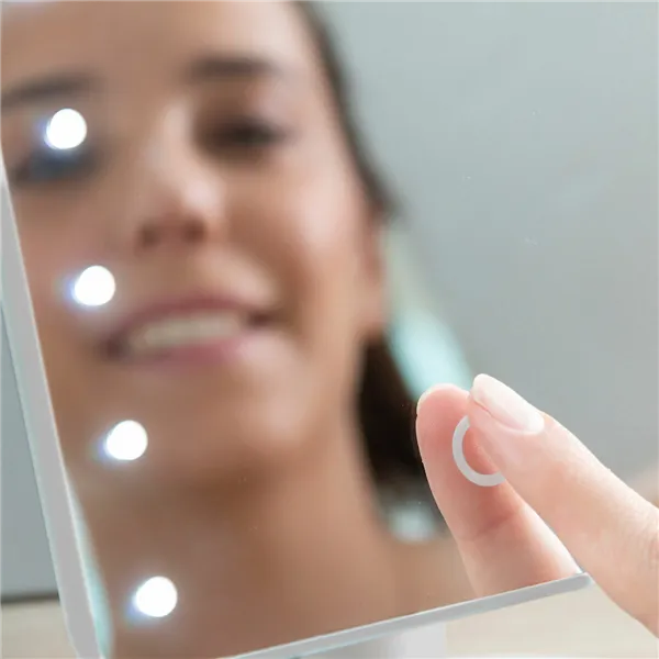 Pastatomas veidrodis su LED apšvietimu ir sensoriumi Perflex InnovaGoods