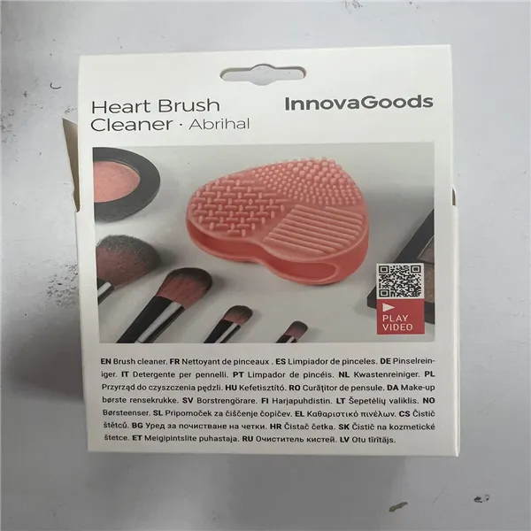 Meigipintslite puhasti Heart InnovaGoods