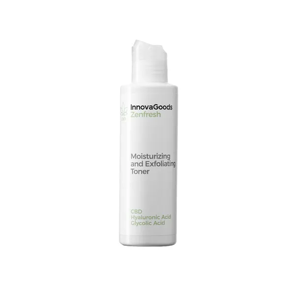 Увлажняющий и отшелушивающий тоник для лица CBD Zenfresh InnovaGoods 150 ml