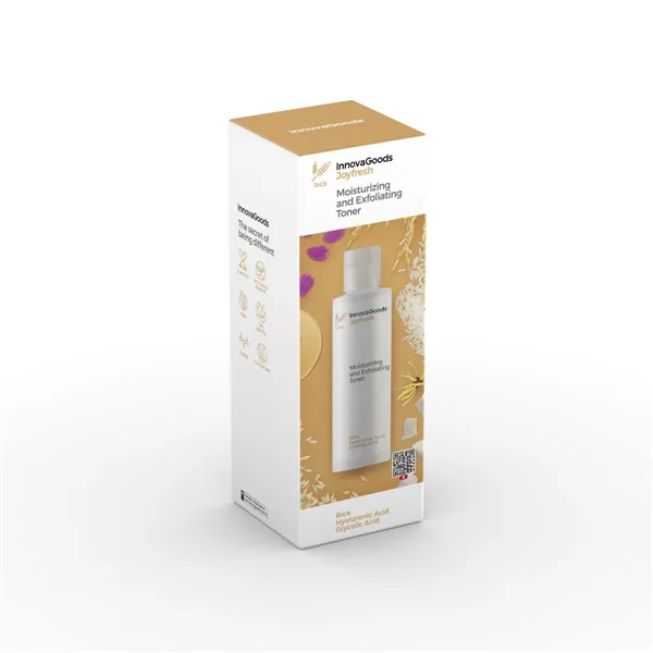 Drėkinamasis ir šveičiamasis veido tonikas Rice Joyfresh InnovaGoods 150 ml