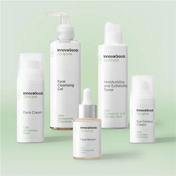 Набор для ухода за кожей лица CBD InnovaGoods