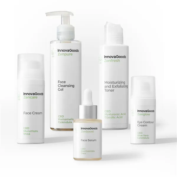 Набор для ухода за кожей лица CBD InnovaGoods