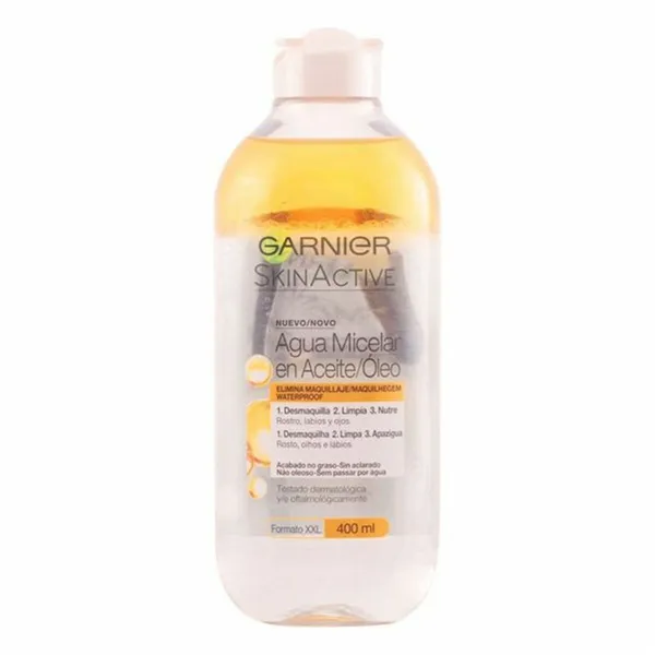 Puhastav meigieemaldusvahend Skinactive Agua Micelar Garnier