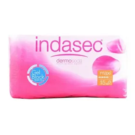 Sanitārais Ieliktnītis Urīna Nesaturēšanai Discreet Maxi Indasec ()
