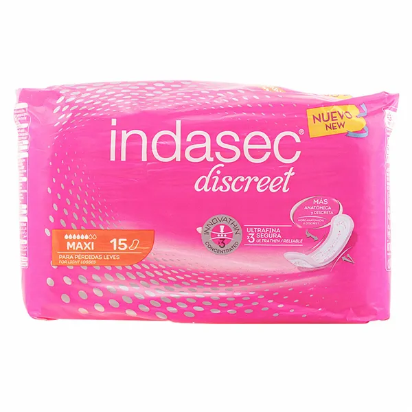 Uriinipidamatuse hügieeniside Discreet Maxi Indasec ()