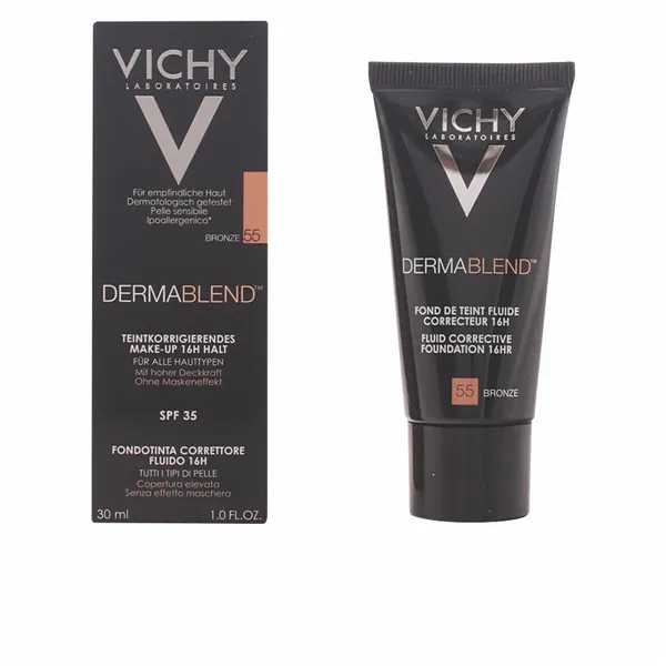 Fluid Foundation Make-up Dermablend Vichy Spf 35 30 ml